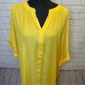 Yellow Lane Bryant Top